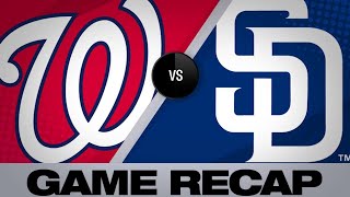 6/7/19: Hedges' walk-off pushes Padres past Nats, 5-4