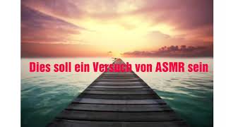 ASMR Tapping Sounds//Kleiner Versuch//