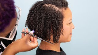 How to know when it's time for a CURLY CUT! ✂️ Step-by Step Talk-through Tutorial (Natural Hair)