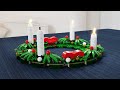 lego advent wreath blender scene lego 40426