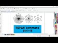 CorelDRAW complete tutorial - Repeat command