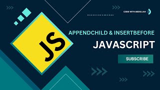 Master appendChild() & insertBefore() in JavaScript DOM 🚀 | DOM Manipulation Tutorial