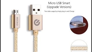 รีวิวสายชาร์จ Micro USB แบรนด์ Grenosis (Smart)