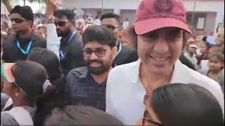 Huge Crowd At Sri Ghanshyam Dube College | Maharishi Aazaad Chaitanya | The Ultimate Megastar