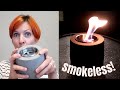 Smokeless tabletop fire pit bowl - just need rubbing alcohol!