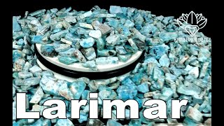 Larimar, Dominican Larimar , Larimar Stone, Larimar crystal, Throat Chakra,