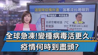 新冠疫情何時到盡頭? 李秉穎曝可能時間...【TVBS說新聞】20201229