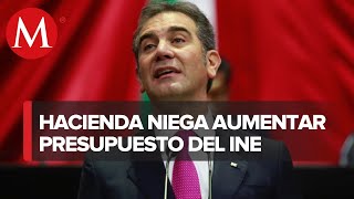 Hacienda niega presupuesto adicional al INE para revocación de mandato