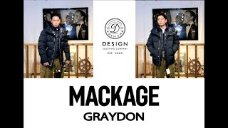 ラグジュアリー感と機能性を併せ持つ最強ダウン【MACKAGE マッカージュ】GRYDON グレイドンのご紹介動画  デザインプラス苫小牧　苫小牧  函館 #mackage  #safari