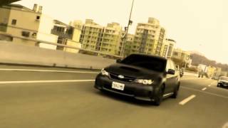 車體 全車 改色膜 消光金屬黑色  SUBARU STI