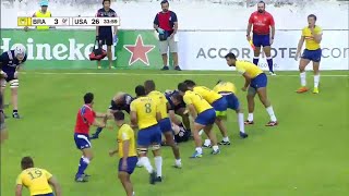 Brazil's insane team try - Americas Rugby Championship
