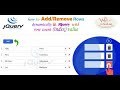 Dynamically add rows and remove rows in html order List Using Jquery || Add & delete rows in JS