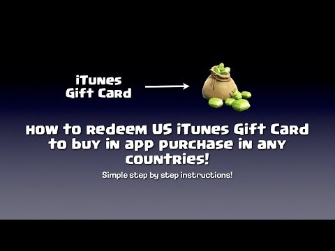 How to redeem US iTunes Gift Card in any countries! How to redeem US iTunes Gift Card in any countries!