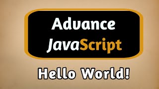 Hello World Program - JavaScript