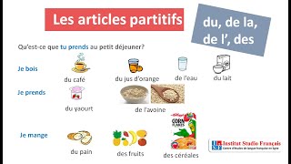 Les articles partitifs et les aliments