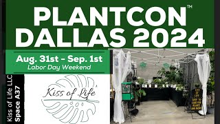 PLANTCON Dallas 2024 | Event Prep + Setup | Plant Shop Vlog