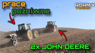 ✔🔥Prace pożniwne🔥2024🔥☆JOHN DEERE 6810, JOHN DEERE 7700, URSUS C 360 ☆🔥✔