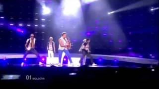 HD - SunStroke Project & Olia Tira - Run Away (LIVE) Eurovision song Contest 2010 (moldova)
