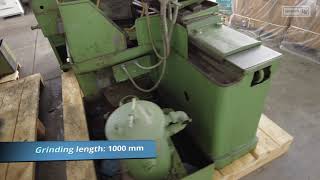 SCHAUDT SIEMENS SCHUCKERT - Universal Cylindrical Grinding Machine featured in Auction 7th September