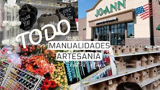 JOANN -TIENDA de TELAS y ARTESANÍA en ESTADOS UNIDOS  / TODO para tus MANUALIDADES.