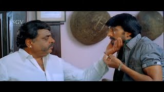 Ambarish Love Towards Sudeep Very Emotional Scene | Veera Parampare Kannada Movie