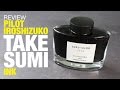 Ink Review: Take-Sumi (Pilot Iroshizuku series)