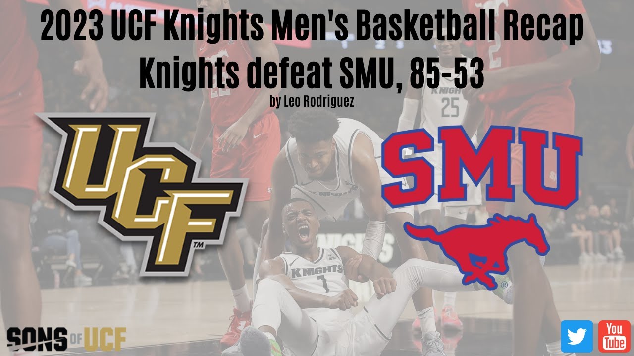 UCF Knights Men's Basketball Corral The SMU Mustangs - YouTube