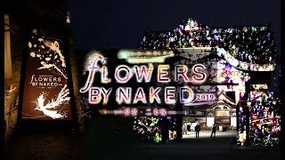 flowers by NAKED 世界遺産 京都 二条城 プロジェクションマッピング KYOTO Nijo-jo Castle