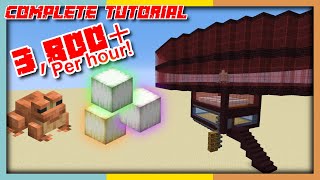 Easiest Froglight Farm 1.20.3 - How do you get frog lights in Minecraft