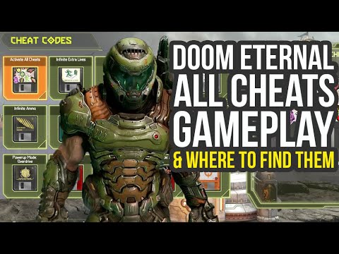 Doom Eternal Cheat Codes Gameplay & Where To Find Them (Doom Eternal ...