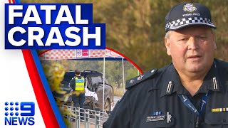 Teenage driver under police guard after fatal crash in Victoria's north | 9 News Australia