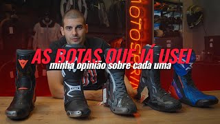 MY OPINION ON EACH OF THE BEST MOTORCYCLING BOOTS I'VE EVER USED | MOTOSPRINT TV