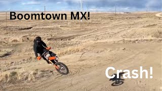 Ripping at Boomtown MX!