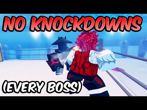 DEFEAT EVERY BOSS WITHOUT BEING PULLED BACK | Untitled Boxing Game