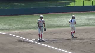 智辯学園vs生駒　シートノック【秋季奈良大会準々決勝　222/10/2】