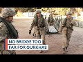 Gurkhas and the art of speedy battlefield bridge construction