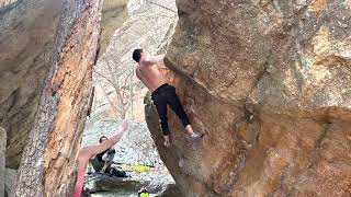 Yikes! V9 - Trapps - Gunks