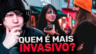 HOMENS VS MULHERES - DANDO EM CIMA (REACT)