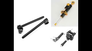 Kawasaki Ninja 250 Clip-On and Steering Damper Installation