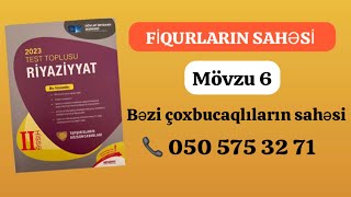 Fiqurların sahəsi.Bəzi çoxbucaqlıların sahəsi. #yenitesttoplusu #toplu2023 #fiqurlarınsahəsi