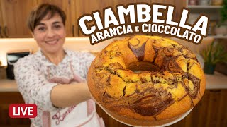 CIAMBELLA ARANCIA E CIOCCOLATO - Ricetta in Diretta Fatto in Casa da Benedetta