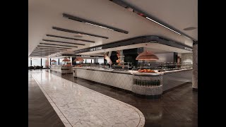 Lunch at The Emporium Marketplace - Explora Journeys Ocean Cruise