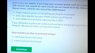 Pause your Six Flags membership or take the EXTRA perks ???