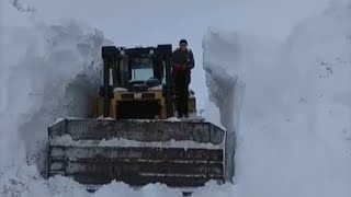 Верхний Ларс, 23.02.2025, Военно-Грузинская дорога в снегу