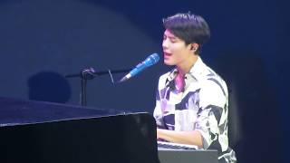 Park Bo Gum HD LIVE vocals + piano -  I Will Be Here (Gary V) Good Day in Manila