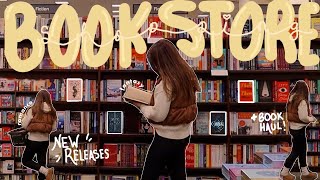 *cozy* bookstore vlog ✨📖☕️ spend the day book shopping at barnes & noble with me + a big book haul!