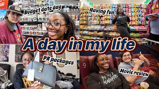 | A day in my life | Budget date day, opening PR packages, movie review, having fun together