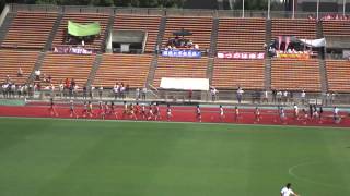 2012京都ユース陸上競技選手権大会 男子 ２年 5000m1組（前半）