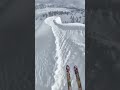 Scary Skiing | #shorts