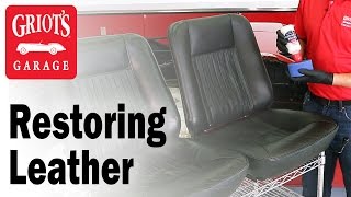 Griot's Garage - How to bring old leather seats back to life